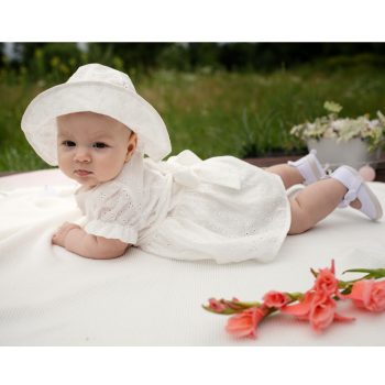 Pinokio - Charlotte kislány ruha ekrü 104