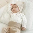 Pinokio - Lovely Day uniszex baba body maci ekrü 68