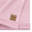 Pinokio - Lovely Day uniszex babatakaró, babapléd rózsaszín 90x90