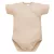 Pinokio - Lovely Day uniszex rövid ujjú baba body bézs 68
