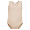 Pinokio - Lovely Day uniszex ujjatlan body bézs 74