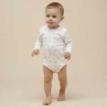 Pinokio - Lovely Day uniszex body maci ekrü 68