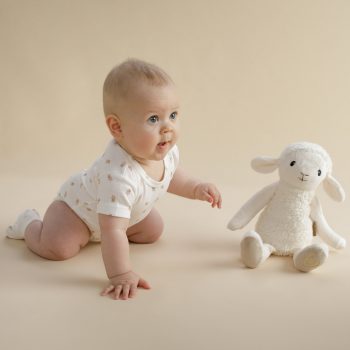 Pinokio - Lovely Day uniszex rövid ujjú body maci ekrü 62