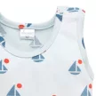 Pinokio - Sailor kisfiú ujjatlan body kék 62