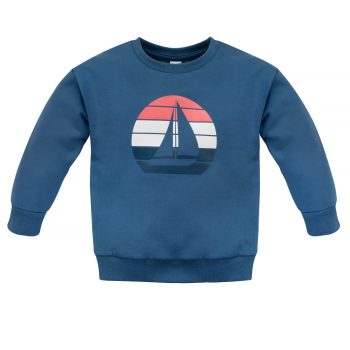 Pinokio - Sailor kisfiú pulcsi kék 62