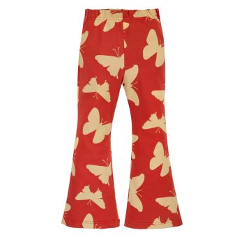   Pinokio - Imagine kislány trapéz leggings pillangó piros 128