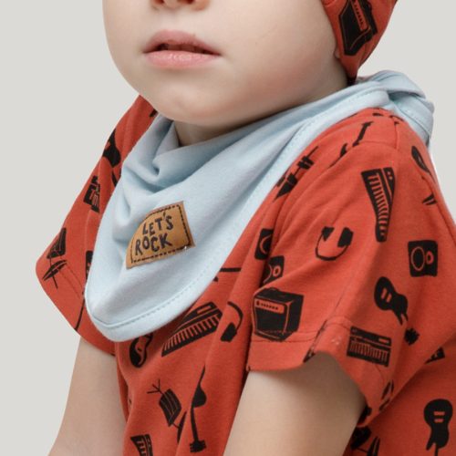 Pinokio - Lets Rock kisfiú kendő kék 98/122