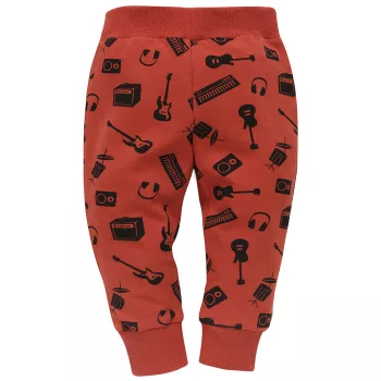 Pinokio - Lets Rock kisfiú leggings tégla 80