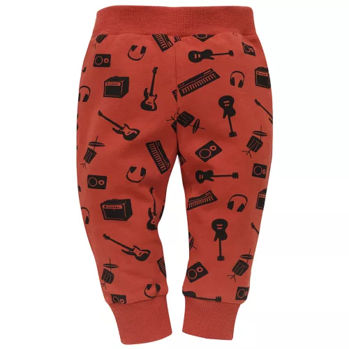 Pinokio - Lets Rock kisfiú leggings tégla 62