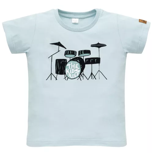 Pinokio - Lets Rock kisfiú póló kék 110