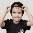 Pinokio - Lets Rock kisfiú bordázott sapka fekete 128/140