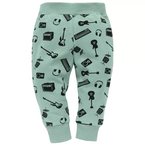 Pinokio - Lets Rock kisfiú leggings zöld 80