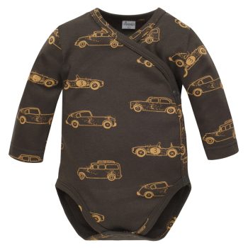 Pinokio - Old Cars kisfiú baba body autó barna  56