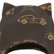 Pinokio - Old Cars kisfiú megkötős baba sapka autó barna 50