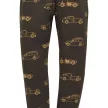 Pinokio - Old Cars kisfiú leggings autó barna 62