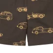Pinokio - Old Cars kisfiú rövidnadrág autó barna 92