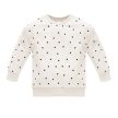 Pinokio - Tres Bien kislány pulóver pöttyös ekrü 80