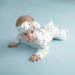 Pinokio - Tres Bien kislány baba body pöttyös ekrü 62