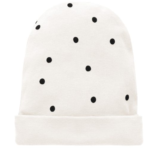 Pinokio - Tres Bien baba sapka pöttyös ekrü 56