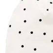 Pinokio - Tres Bien kislány beanie sapka pöttyös ekrü 128/140