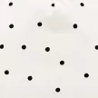 Pinokio - Tres Bien kislány beanie sapka pöttyös ekrü 128/140