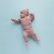 Pinokio - Tres Bien kislány baba body pöttyös rózsaszín 50