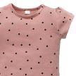 Pinokio - Tres Bien kislány rövid ujjú póló pöttyös rózsaszín 128
