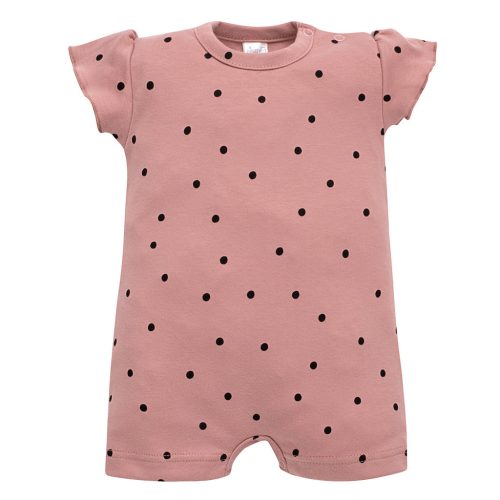 Pinokio - Tres Bien kislány napozó pöttyös rózsaszín 62