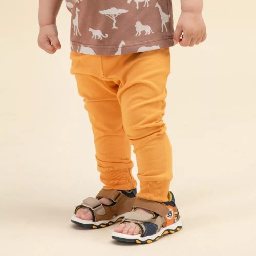 Pinokio - Safari kisfiú leggings narancssárga 68