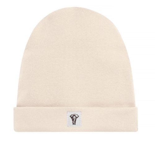 Pinokio - Safari bordázott kisfiú sapka bézs 74/80