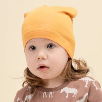 Pinokio - Safari kisfiú beanie sapka sárga 74/80