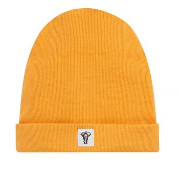 Pinokio - Safari bordázott kisfiú sapka sárga 98/104