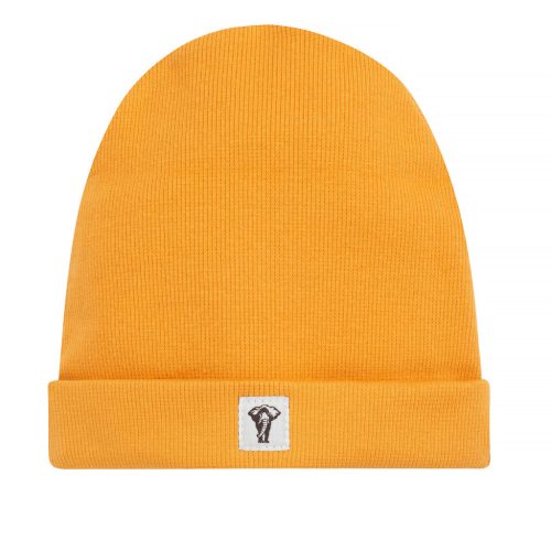 Pinokio - Safari bordázott kisfiú sapka sárga 98/104