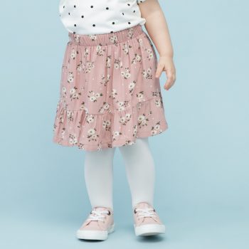 Pinokio - Tres Bien kislány szoknya virág rózsaszín 110