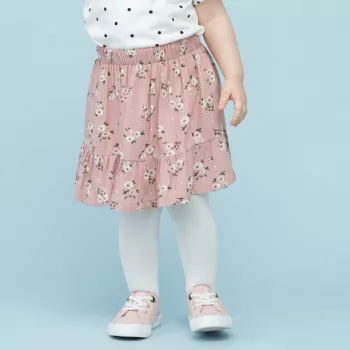 Pinokio - Tres Bien kislány szoknya virág rózsaszín 116