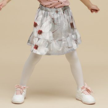 Pinokio - Tres Bien kislány szoknya virág szürke 104