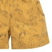 Pinokio - Secret Forest kisfiú rövidnadrág erdő sárga 86