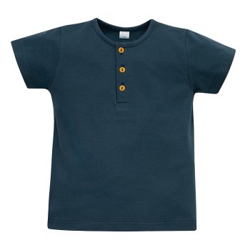   Pinokio - Secret Forest kisfiú rövid ujjú póló sötétkék 98