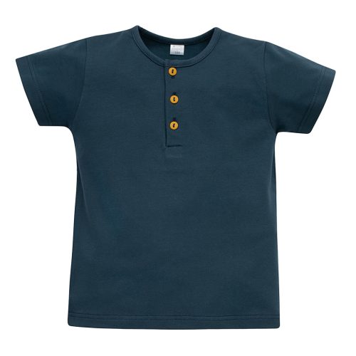 Pinokio - Secret Forest kisfiú rövid ujjú póló sötétkék 104