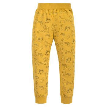 Pinokio - Secret Forest kisfiú leggings erdő sárga 74