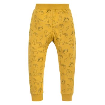   Pinokio - Secret Forest kisfiú baggy leggings erdő sárga 74