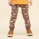 Pinokio - Safari kisfiú leggings állatok barna 68