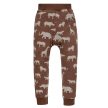 Pinokio - Safari kisfiú leggings állatok barna 68