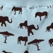 Pinokio - Safari kisfiú rövidnadrág állatok kék 110