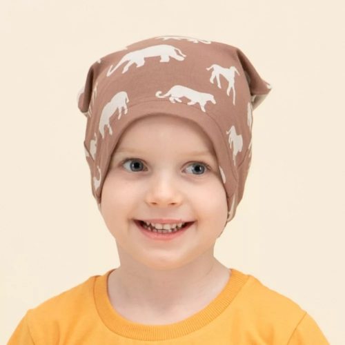 Pinokio - Safari kisfiú sapka állatok barna 110/122