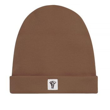 Pinokio - Safari bordázott kisfiú sapka barna 98/104