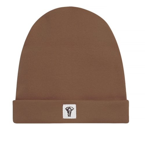 Pinokio - Safari bordázott kisfiú sapka barna 128/140