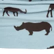 Pinokio - Safari kisfiú csősál állatok kék 128/140