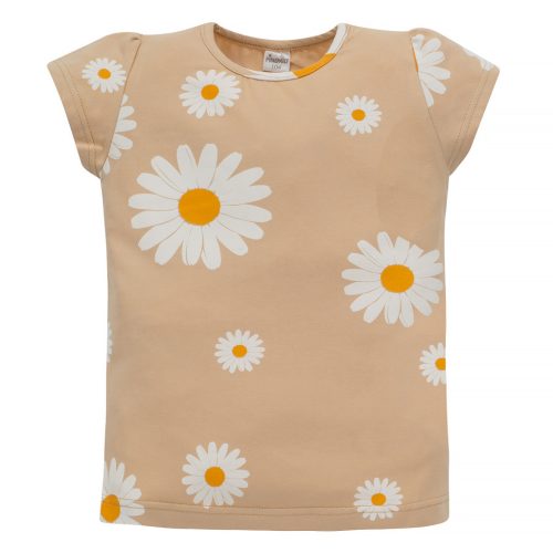 Pinokio - Daisy kislány rövid ujjú póló százszorszép bézs 104