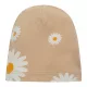 Pinokio - Daisy kislány beanie sapka százszorszép bézs 86/92